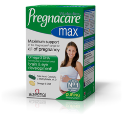 Vitabiotics Pregnacare Max Συμπλήρωμα για τη Μέγιστη Διατροφική Υποστήριξη των Γυναικών κατά την Περίοδο της Εγκυμοσύνης, 56 tabs + 28 caps