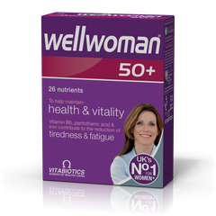 Vitabiotics Wellwoman 50+, 30 ταμπλέτες