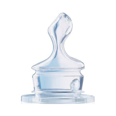 Nuk Classic Θηλή Σιλικόνης 0-6 Μηνών No1