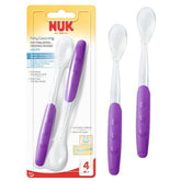 Nuk Easy Learning Μαλακό Κουτάλι Φαγητού 4m+, 2τεμ