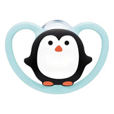 Nuk Space Πιπίλα Σιλικόνης 6-18m με Θήκη , 1τεμάχιο