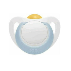 Nuk Star Ορθοδοντική Πιπίλα Λάτεξ με Θήκη 0-6m 1τεμ