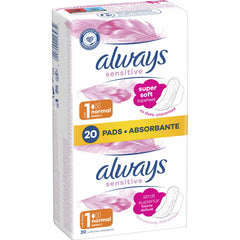 Always Ultra Sensitive Normal Σερβιέτες Μέγεθος 1, 20τεμ