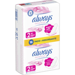 Always Ultra Sensitive Super Σερβιέτες Μέγεθος 2, 16τεμ