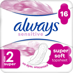 Always Ultra Sensitive Super Σερβιέτες Μέγεθος 2, 16τεμ