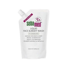 SEBAMED Liquid Face & Body Refill Ανταλλακτικό γεμίσμστος για το καθαριστικό προσώπου & σώματος, 400ml
