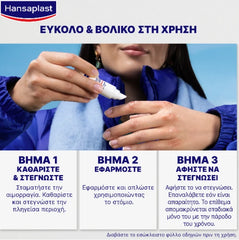 Hansaplast Second Skin Liquid Plaster Επίθεμα σε Yγρή Mορφή, 10ml
