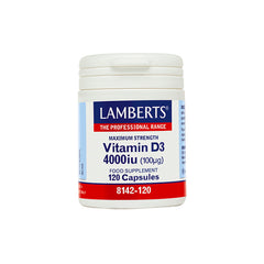 Lamberts Vitamin D3 4000IU 120Caps