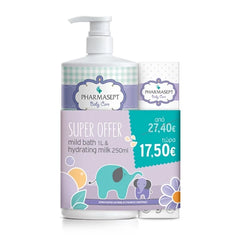 Pharmasept Promo Baby Care Mild Bath 1000ml & Hydrating Milk 250ml