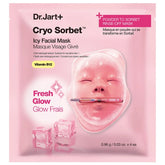Dr.Jart+ Cryo Sorbet Icy Facial Mask Μάσκα Προσώπου για Μείωση Πρηξίματος & Αίσθηση Δροσιάς, 4x0.96g