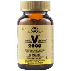 Solgar Formula VM-2000 Πολυβιταμίνη για Ενέργεια & Ενίσχυση του Ανοσοποιητικού 90 ταμπλέτες