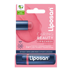 Liposan Caring Beauty Νude Pink Ενυδατικό Βάλσαμο Χειλιών SPF30, 4,8g