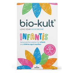 BIO-KULT Infantis Προβιοτική Πολυδύναμη Φόρμουλα για Βρέφη & Παιδιά με Ω3 Λιπαρά Οξέα & Βιταμίνη D3, 8 φάκελλοι x 1gr