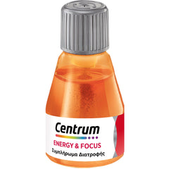 CENTRUM Energy & Focus – Συμπλήρωμα Διατροφής για Ενέργεια Όλη Μέρα 8 φιαλίδια