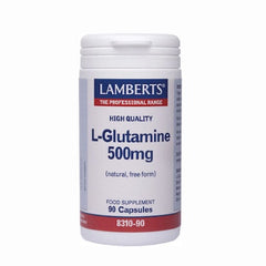 LAMBERTS L-GLUTAMINE 500MG 90CAPS