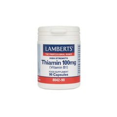 Lamberts Thiamin 100mg (Vitamin B1) 90caps