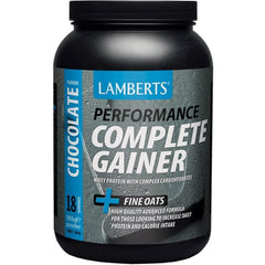 Lamberts Performance Complete Gainer Whey Protein με Γεύση Σοκολάτα, 1816g