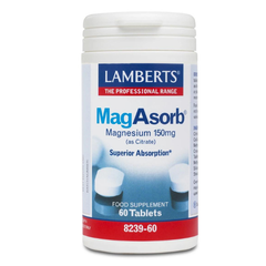 Lamberts Mag Asorb Magnesium 150mg 60tabs