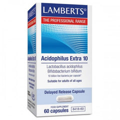 Lamberts Acidophilus Extra 10 Προβιοτικό Σκεύασμα 60 Capsules