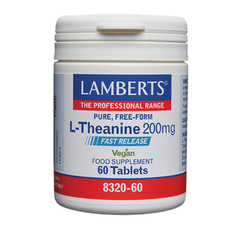 Lamberts L-Theanine 200mg, 60tabs