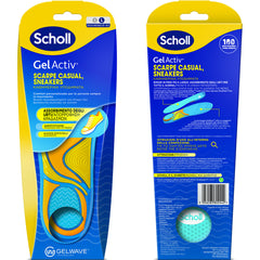 Scholl Gel Activ Πάτοι Casual για Καθημερινά Υποδήματα Large (Νο40 - 46,5) 2τμχ