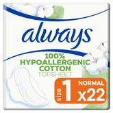 Always Cotton Protection Ultra Normal (μέγεθος 1) 22 Σερβιέτες