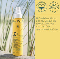 Caudalie Invisible High Protection Spray Αντηλιακό Spray για Πρόσωπο & Σώμα SPF30, 150ml