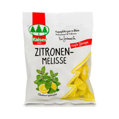 Kaiser ZitronenMelisse Καραμέλες για τον Ερεθισμένο Λαιμό & το Βήχα με Μελισσόχορτο & 13 Βότανα - Χωρίς Ζάχαρη, 60g