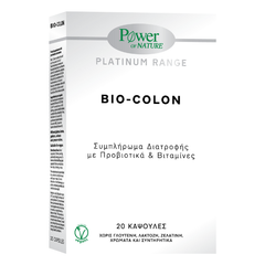 Power Of Nature Platinum Range Bio-Colon 20caps