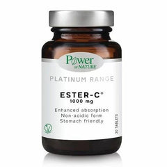 Power Of Nature Platinum Range Ester-C 1000mg, 30tabs