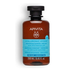 Apivita Hyaluronic Hydra Moisturizing Shampoo Fine Hair Σαμπουάν Ενυδάτωσης για Λεπτά Μαλλιά, 250ml