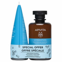 Apivita Hydration Promo Moisturizing Shampoo Σαμπουάν Ενυδάτωσης, 250ml & Moisturizing Conditioner Μαλακτική Κρέμα Ενυδάτωσης, 150ml