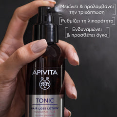 Apivita Promo Women's Tonic Hair Loss Lotion Κατά της Τριχόπτωσης, 150ml & Δώρο Tonic Σαμπουάν για Γυναίκες, 250ml, 1σετ