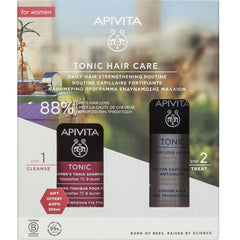 Apivita Promo Women's Tonic Hair Loss Lotion Κατά της Τριχόπτωσης, 150ml & Δώρο Tonic Σαμπουάν για Γυναίκες, 250ml, 1σετ