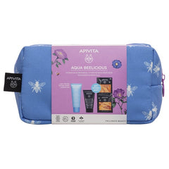 Apivita Set Aqua Beelicious Oil Free Κρέμα Gel Ενυδάτωσης Ελαφριάς Υφής 40ml + Δώρο Μαύρο Gel 50ml + Μάσκα Προσώπου