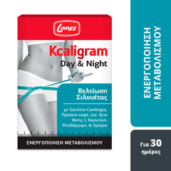 Lanes Kcaligram Day & Night, 60caps