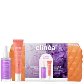Clinea Limited Edition Gift Set Anti-Age Essentials Bio-Retinol Reset Ορός Προσώπου, 30ml, Anti Puff Stuff Κρέμα Ματιών, 15ml & Δώρο Νεσεσέρ, 1τεμ, 1σετ