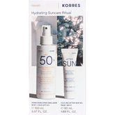 Korres Promo Hydrating Suncare Ritual Υψηλή Αντηλιακή Προστασία με Yoghurt Αντηλίακό Spray για Πρόσωπο & Σώμα SPF50+, 150ml & Yoghurt Cooling After Sun Gel για Ενυδάτωση & Καταπράυνση, 50ml, 1σετ