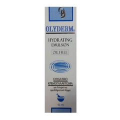 Olyderm Hydrating Oil Free Face Emulsion Ενυδατικό Γαλάκτωμα Προσώπου για Λιπαρά Δέρματα 50ml