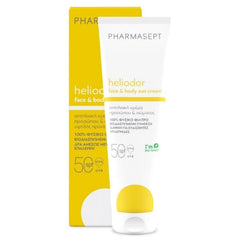 Pharmasept Heliodor Face & Body Sun Cream Spf50 Αντηλιακή Κρέμα Προσώπου & Σώματος, 150ml