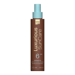 Intermed Luxurious Sun Care Tanning Oil SPF6 Ξηρό Αντηλιακό Λάδι, 200ml