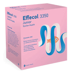 Epsilon Health Effecol 3350 Junior Μακρογόλη για την αντιμετώπιση της δυσκοιλιότητας, 24 φακελίσκοι