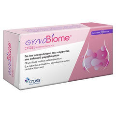 Cross Pharmaceuticals Gyno Biome, 10 κολπικά υπόθετα