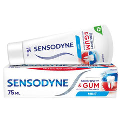 Sensodyne Sensitivity & Gum Mint Οδοντόκρεμα για Ευαίσθητα Δόντια & Ούλα που Aιμορραγούν, 75ml