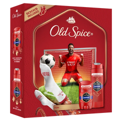 Old Spice Promo Footballer Captain Αποσμητικό Στίκ, 50ml & Αφρόλουτρο & Σαμπουάν, 250ml & Δώρο Κάλτσες, 1τεμ, 1σετ