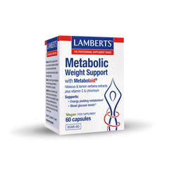 Lamberts Metabolic Weight Support με Metabolaid, 60caps