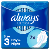 Always Ultra Σερβιέτες Night (Μέγεθος 3) 7 Σερβιέτες