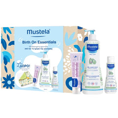Mustela Birth Promo Gentle Cleansing Gel 500ml & Body Lotion 100ml & Diaper Rash Cream 100ml & Βρεφικό Μπουρνούζι