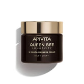 Apivita Queen Bee Absolute Anti-Aging & Regenerating Longevity Light Day Cream Ελαφριά Κρέμα Ημέρας Απόλυτης Αντιγήρανσης, 50ml