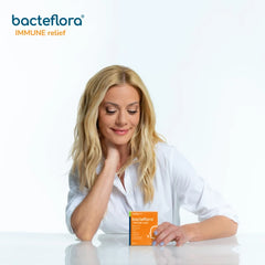 Olonea Bacteflora Immune Relief Συμπλήρωμα Διατροφής για Μείωση των Συμπτωμάτων Κρυολογήματος, 10 vcaps